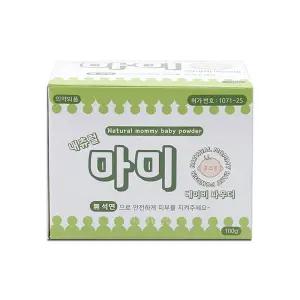 내츄럴마미 베이비파우더 100g / 땀띠분 유아파우더
