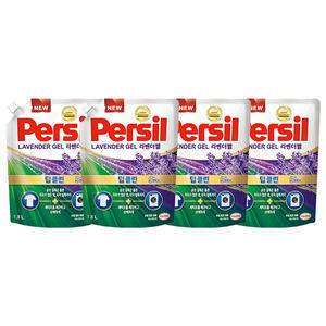 퍼실 라벤더 드럼/일반 겸용, 1.8L, 4개