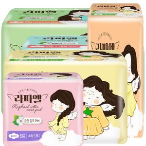 라파엘 생리대 울트라 소형 18매 X 3팩 날개형