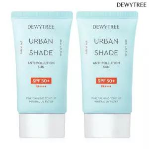 [올리브영 1위 3관왕] 듀이트리 어반쉐이드 안티폴루션 파데프리 선크림 40ml 2개