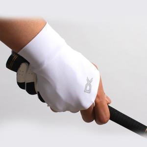 골프손등커버 오른손전용 손등토시 남성 여성 골프장갑 냉감 자외선차단 골프토시 화이트 블랙