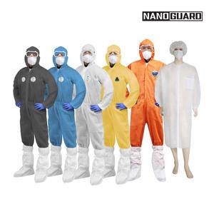 나노가드 부직포 방진복 일회용 작업복 원피스 24벌 1박스