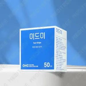 오상헬스케어 미드미 혈당시험지 1박스 50매(27년08월)