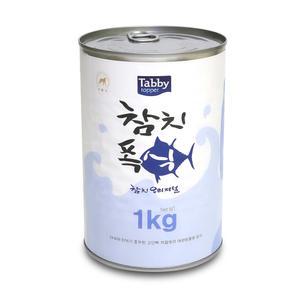 테비 참치폭식 참치오리지날 1kg x6개 대용량 고양이간식