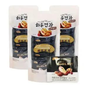 하루견과 브라질넛 (20gx10개)x3개