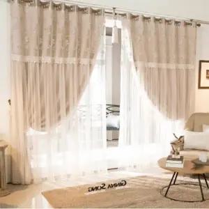 이리율 아일렛 암막커튼(360x230)(봉+설치부속)