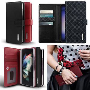 갤럭시 Z폴드5 Z폴드 4 3/최고급/천연 가죽/소가죽/카드/지폐/수납/멀티/지갑형/플립/커버/정품/월렛/인기/명품/추천/포켓/선물/케이스