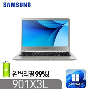 [삼성 NT901X3L] 아티브북9_배터리 완벽리필_윈도우11 정품인증 인텔6세대 i5-6200 4G SSD128G 풀HD13.3인치