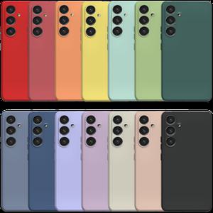 폰인럽 정품 카메라 풀커버 갤럭시 파스텔 젤리 실리콘 케이스