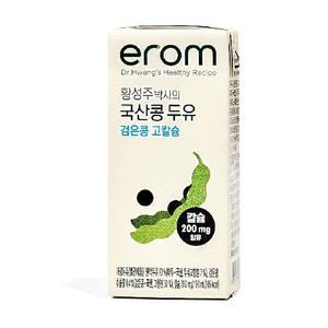 [이롬] 황성주 검은콩 고칼슘 두유 190ml*100팩