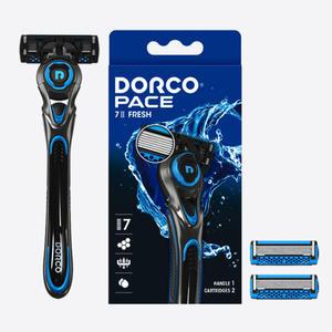 도루코 페이스7 투 프레쉬 면도기 + 면도날 2개입