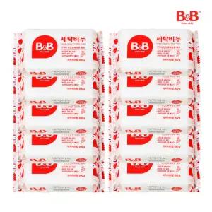 [10개+1개증정] 비앤비 아기 빨래 세탁비누 (향 선택)