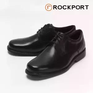 락포트 남성화 찰스로드 플레인 토 정장화 블랙 W발볼 V80553