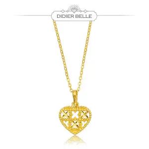 디디에벨라 24k 엘리스 하트 목걸이11.25g