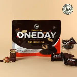 [롯데백화점]산과들에 원데이에너지바초코미니 200g x3봉 (초코바 단백질바 등산간식)
