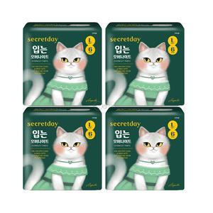 시크릿데이 입는오버나이트 생리대 에디션 대형 L 6Px 4개