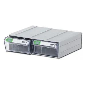 투명 플라스틱서랍장 미니 서랍식 부품박스 W27D545