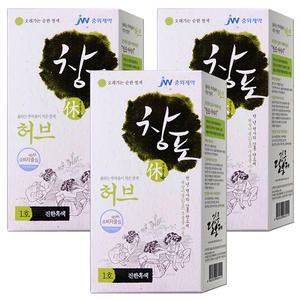 중외 창포 휴 허브 천연염색약 80g 1호 3개