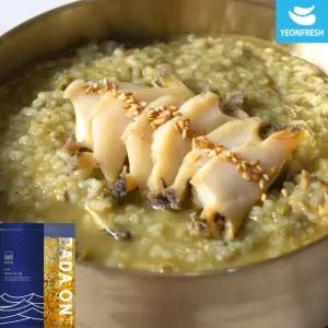 [전복죽 3팩] 팩당200g 2인분) 물만넣고 바로 끓이면 전복죽완성 무료배송)