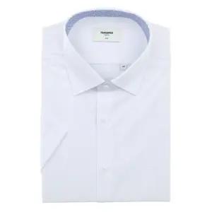 [갤러리아] 레노마셔츠( 반소매 슬림핏)모달 필라필 스판 셔츠RZUSL1-953-WH