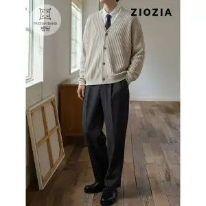 [하프클럽/]원턱 와이드핏 슬랙스 (ABC5PP1301_B)