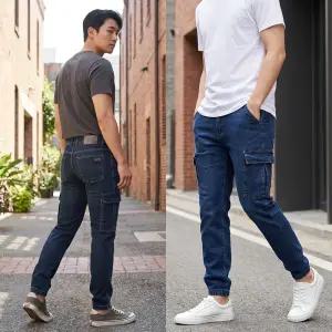 모렉스 워크웨어 건빵 조거 스판 청바지 청 카고 작업 팬츠 작업 용접 포켓 노가다 330