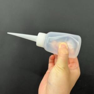 1개 100ml 주둥이 긴 좁은 오일 기름 공병 줄눈 보수 튜브 용기 다육이 미세 물조리개