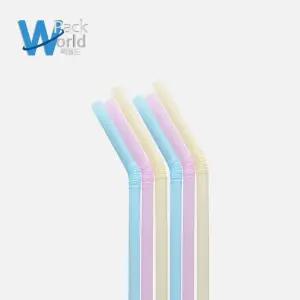 자바라빨대 개별 혼합 스트로우 7x25cm 벌크 10000개