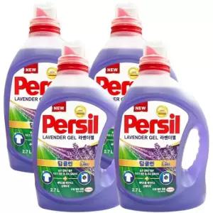 퍼실 라벤더젤 용기 듀얼 2.7Lx4개