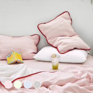 써머쿨링 냉감 여름 차렵 이불 패드 세트 Q