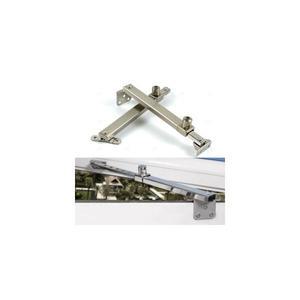 측면 고정 스테인리스 스틸 여닫이 창문 샷시 고정 스토퍼 관절 지지대 창틀 닫힘방지 장치 받침대