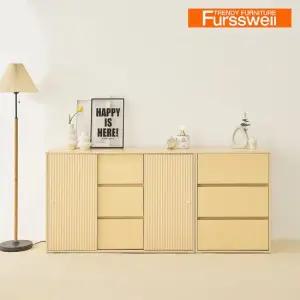 스무스 템바보드 3단서랍 1800 롤러슬라이딩 수납장 RD_120