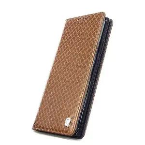 소가죽 스퀘어 지갑 플립케이스 갤럭시와이드6 A136