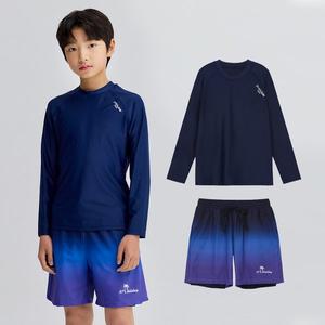[에스티홀리데이] 주니어 아동 남아 래쉬가드 상하세트 ST404-NA2 수영복