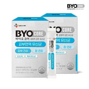 [CJ웰케어]바이오코어 피부면역 유산균 100억 30포 x 2개(2개월분)