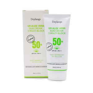 데이랑스 알로에베라 UV선크림 80ml/SPF50+/PA+++/자외선/미백