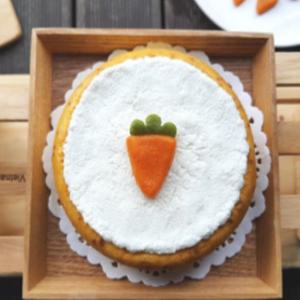 강아지당근케이크 