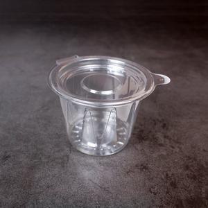 [기타]일회용 다용도 반찬 소스 용기 AJ 원형 원터치 소스컵 대 1200개 포장 배달