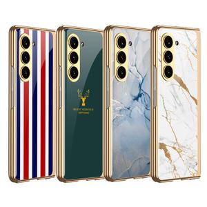 디바이스풀 갤럭시 Z폴드6 케이스 풀커버 액정보호 강화유리 슬림 하드 케이스