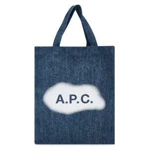 [아페쎄] 여성 데님 워시드 인디고 토트백 COGEK M61569 IAL