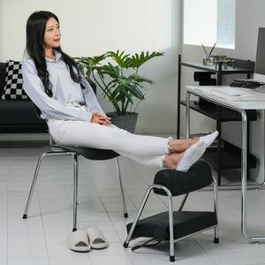 [다니카] 클라우드 책상 사무실 다리거치대 의자 2단 에어 스툴 발받침대