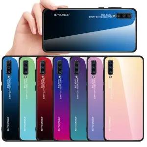 쿠펀 갤럭시a90 5g/a9프로 슬림핏 강화유리 핸드폰케이스