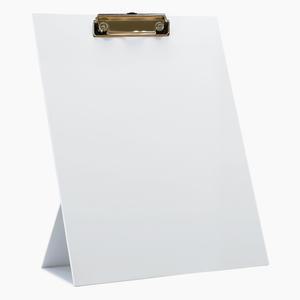 세워지는 스탠딩 자석 클립보드 A4 (세로형) 다용도 화이트 스탠드 보드마카사용