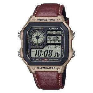 [CASIO] 카시오 AE-1200WHL-5A 남성 레트로 골드 브라운 전자시계