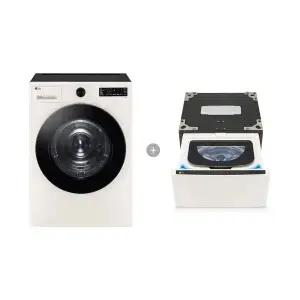 [LG] 트롬 오브제 건조기 + 미니세탁기 RG19ENX 배송무료