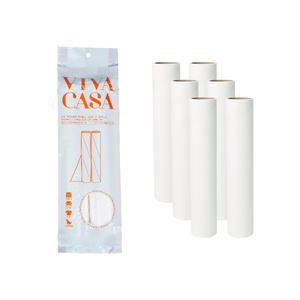 사선컷팅 돌돌이 테이프 클리너 24cm 리필 6롤세트