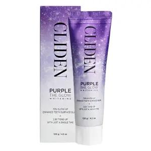 클라이덴 퍼플 더 글로우 미백치약 120g 1개 화이트닝 치약