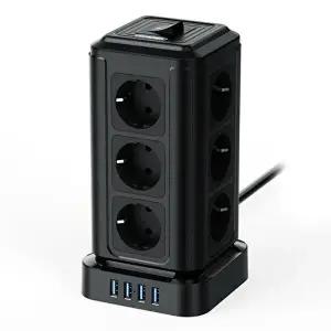 [텔로]텔로 타워멀티탭 16구 (USB 4구 포함)