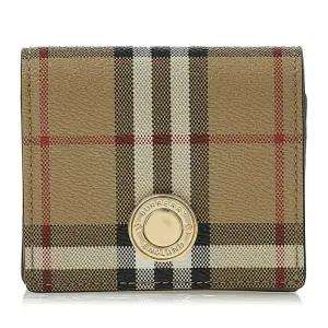 [라벨루쏘]  여성 빈티지 체크 반지갑 8070417 LS BIFOLD WALLET DFC A7026