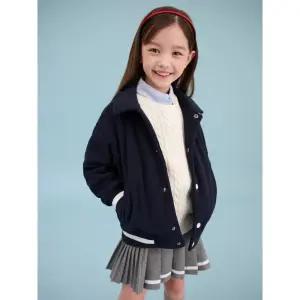 [BEANPOLE KIDS] [BEANPOLE KIDS] 플리스 칼라 야구점퍼  네이비 (BI5141U01R) (BI5141U01R)